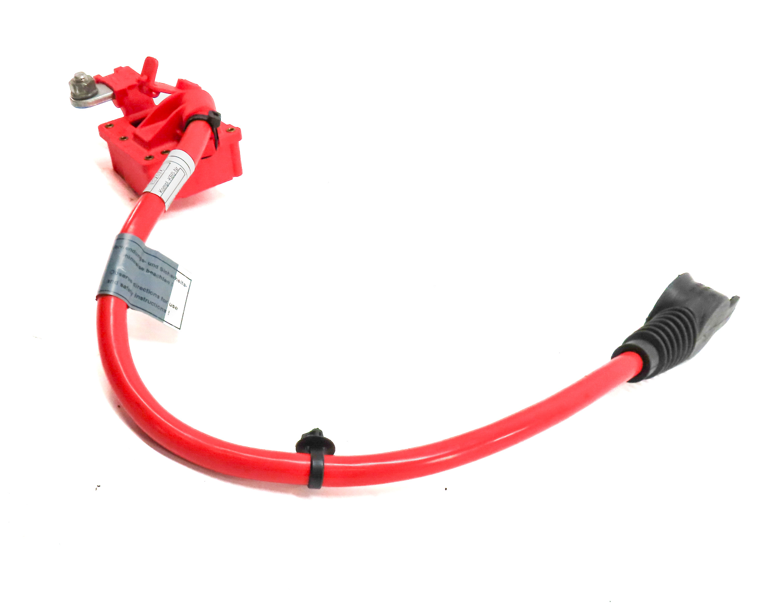14 BMW 640XI GRAN COUPE (F06) 3.0L (N55) ENGINE POSITIVE BATTERY TERMINAL CABLE — exact item pictured
